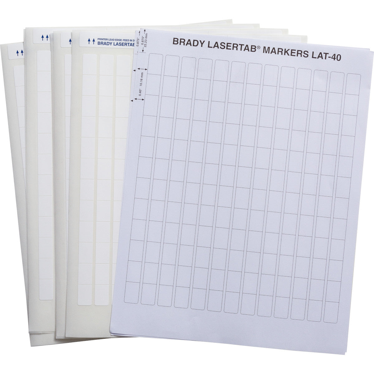 Etiketten für Laserducker