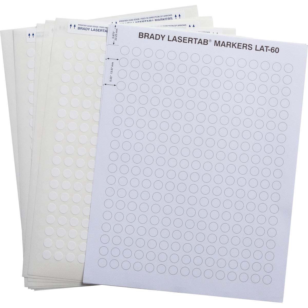 Etiketten für Laserducker