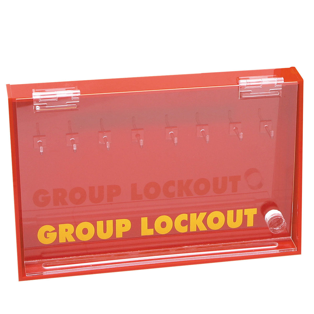 Group closure center with 8 hooks
