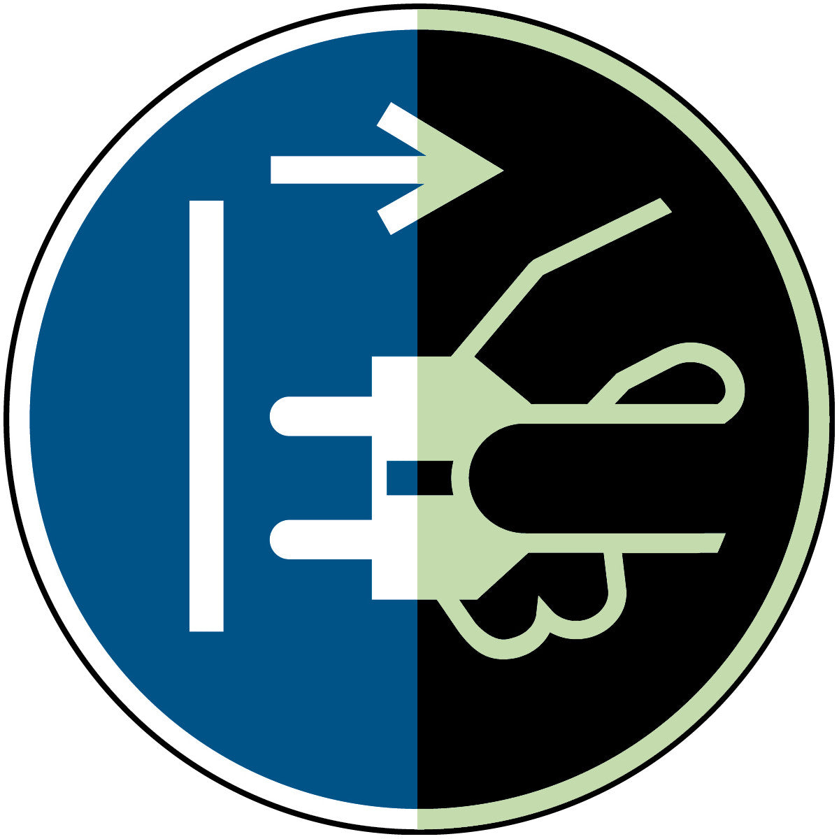 Photoluminescent safety signs