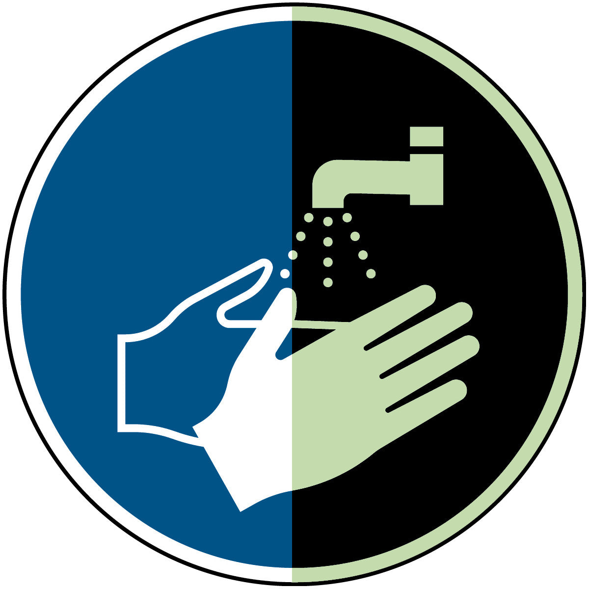 Photoluminescent safety signs