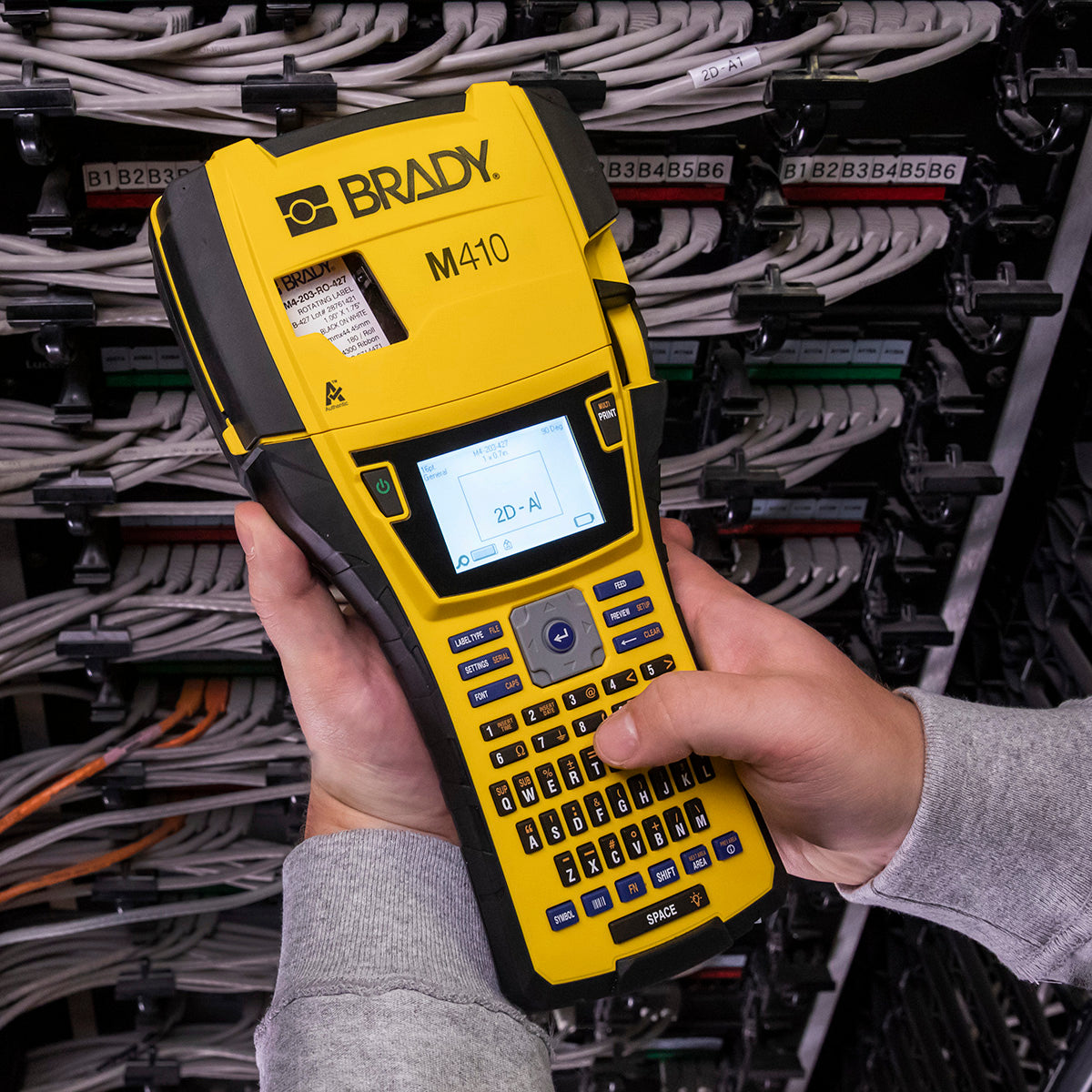 M410 Set für tragbare Etikettendrucker EU + Brady Workstation-Suite