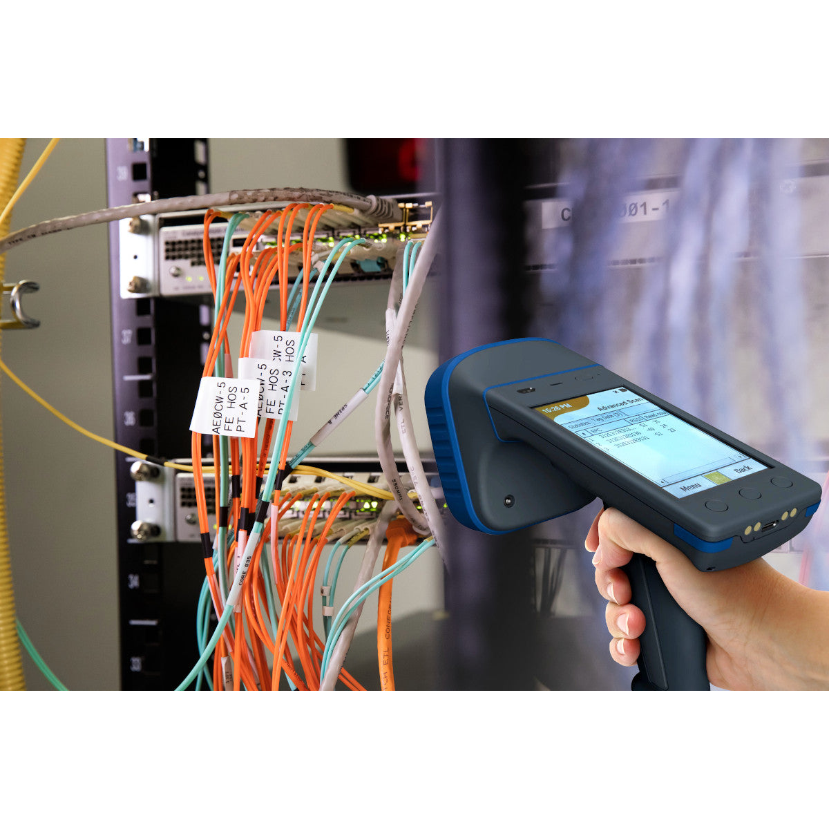 HF QuickFlag™ Fahnenetiketten mit abgeschrägten Seiten für die Leitungs- und Kabelkennzeichnung für M610, M611, M710