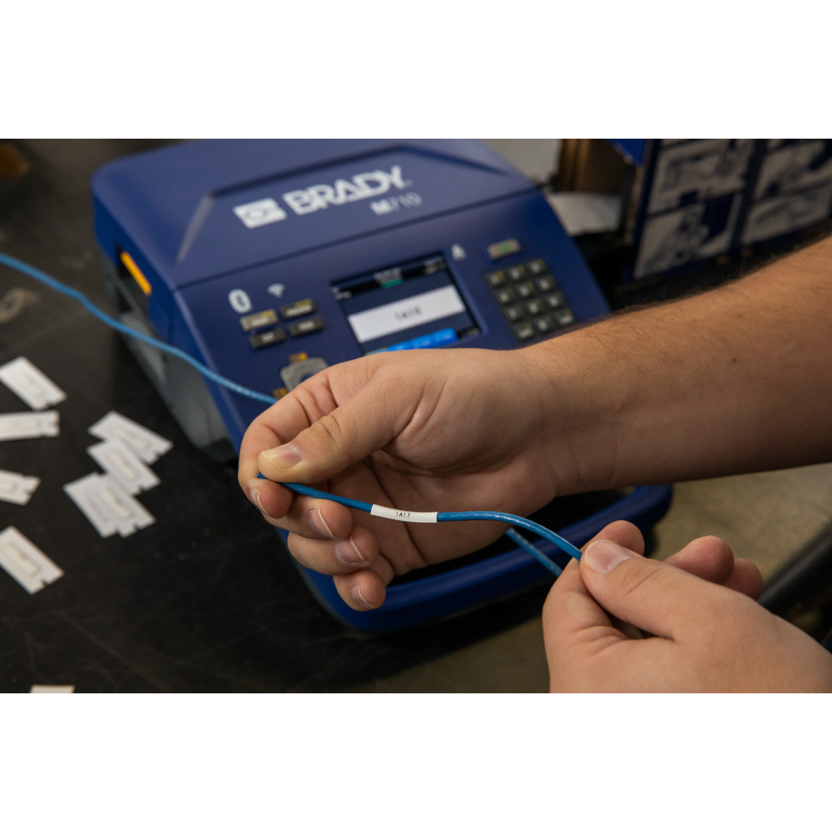 M710 QWERTZ EU WLAN, BT + Brady Workstation-Suite