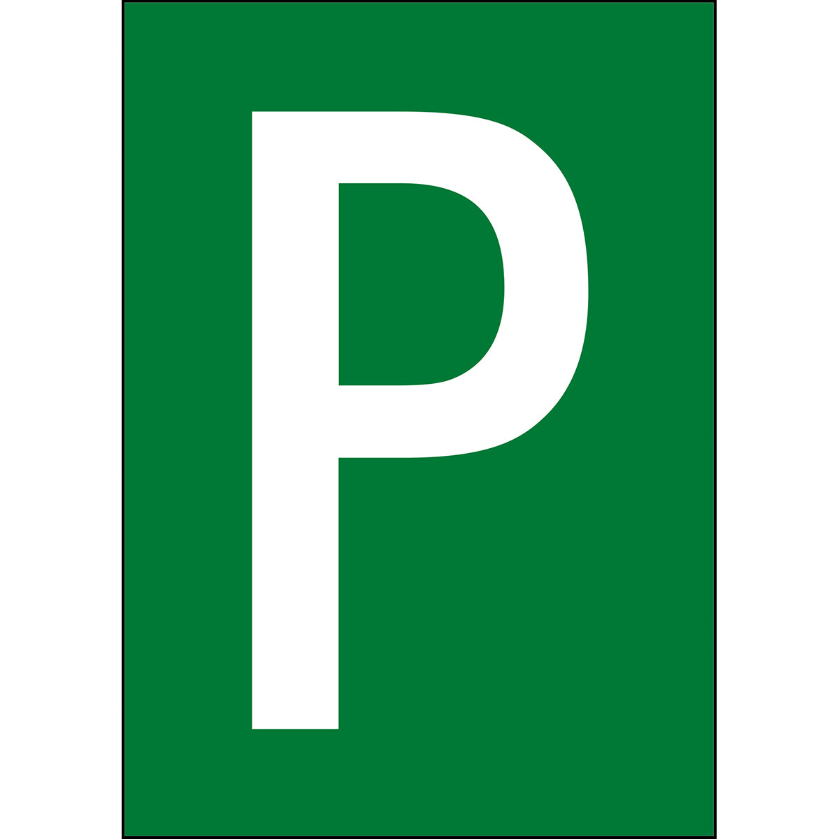 Chiffres et lettres A4 - Vert/Blanc - P - B-859 (Film magnétique)