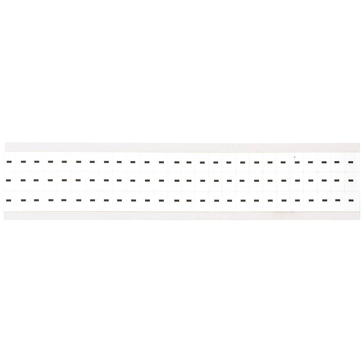 Zahlen & Buchstaben, B-499 (Nylongewebe), Weiß - ( - ), 12,7 x 9,5 mm