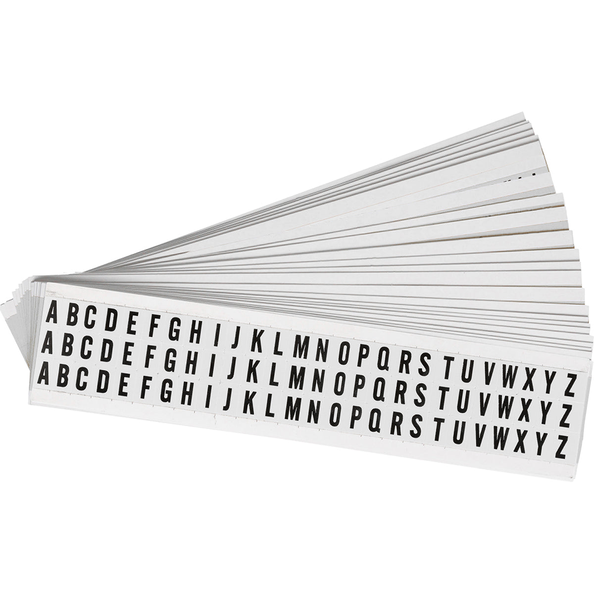 Zahlen & Buchstaben B-499 (Nylongewebe) - NC , 12,7 x 9,5 mm