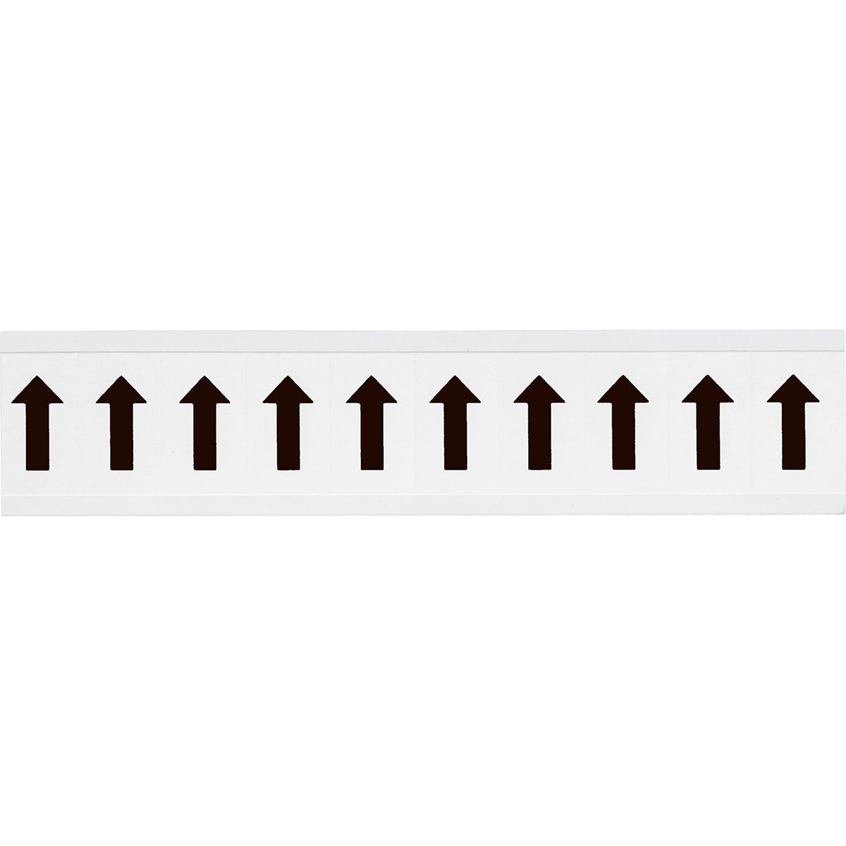 Zahlen & Buchstaben, B-499 (Nylongewebe), Weiß - Pfeile , 38 x 22 mm
