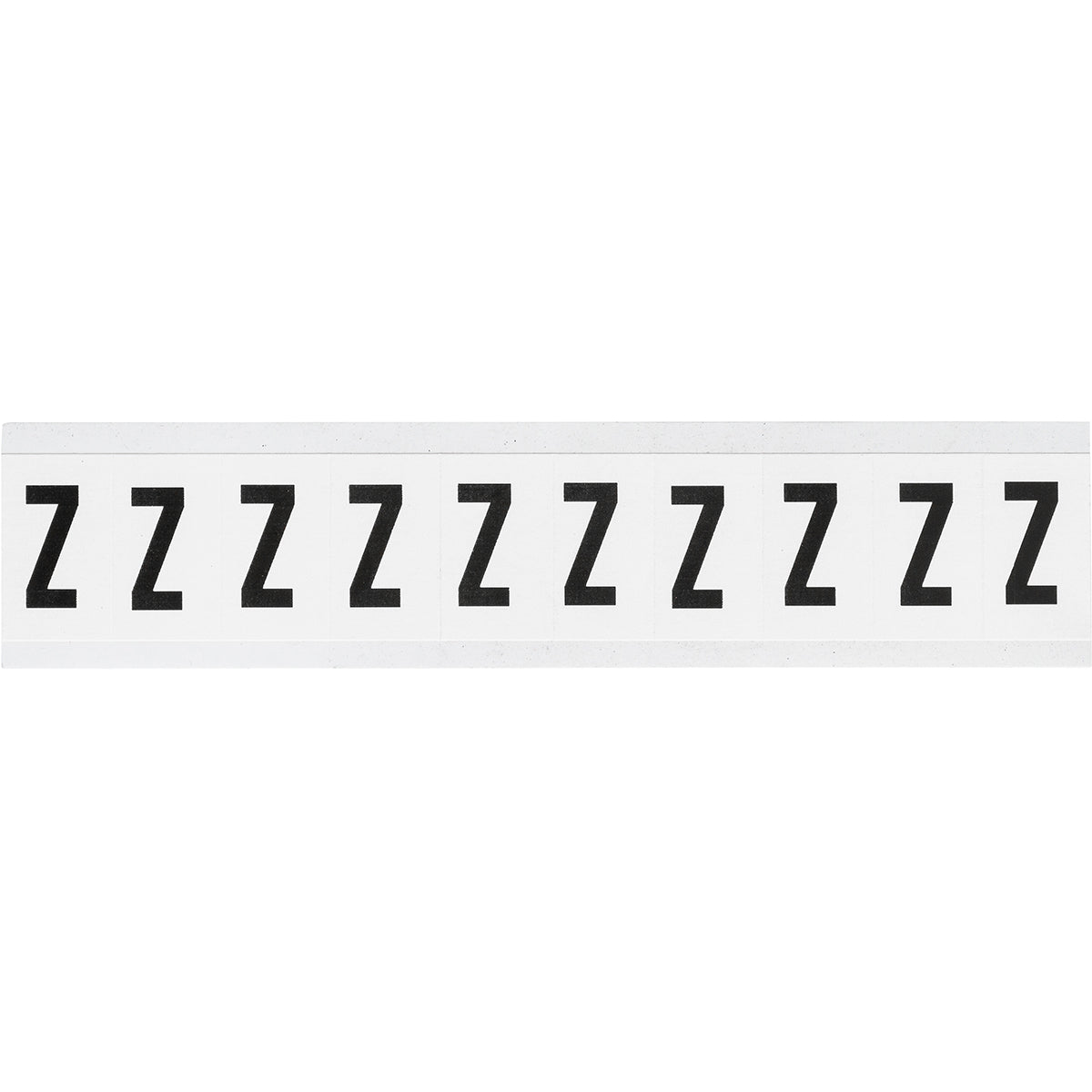 Zahlen & Buchstaben, B-499 (Nylongewebe), Weiß - Z , 38 x 22 mm