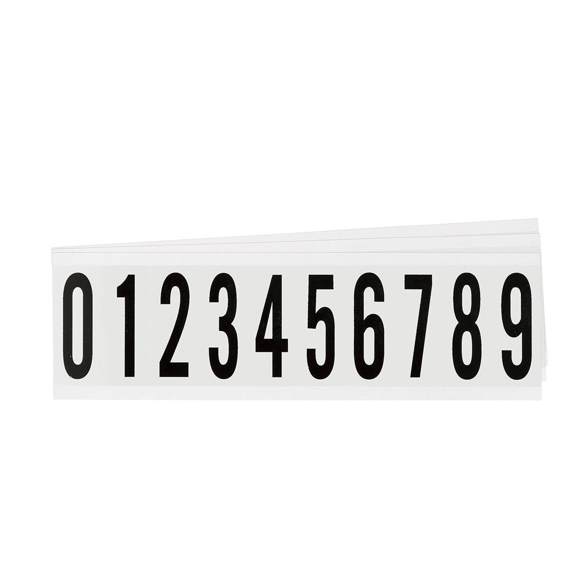 Zahlen & Buchstaben, B-499 (Nylongewebe), Weiß - NC , 57 x 22 mm