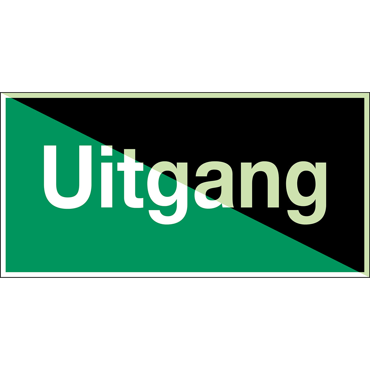 Photoluminescent safety signs