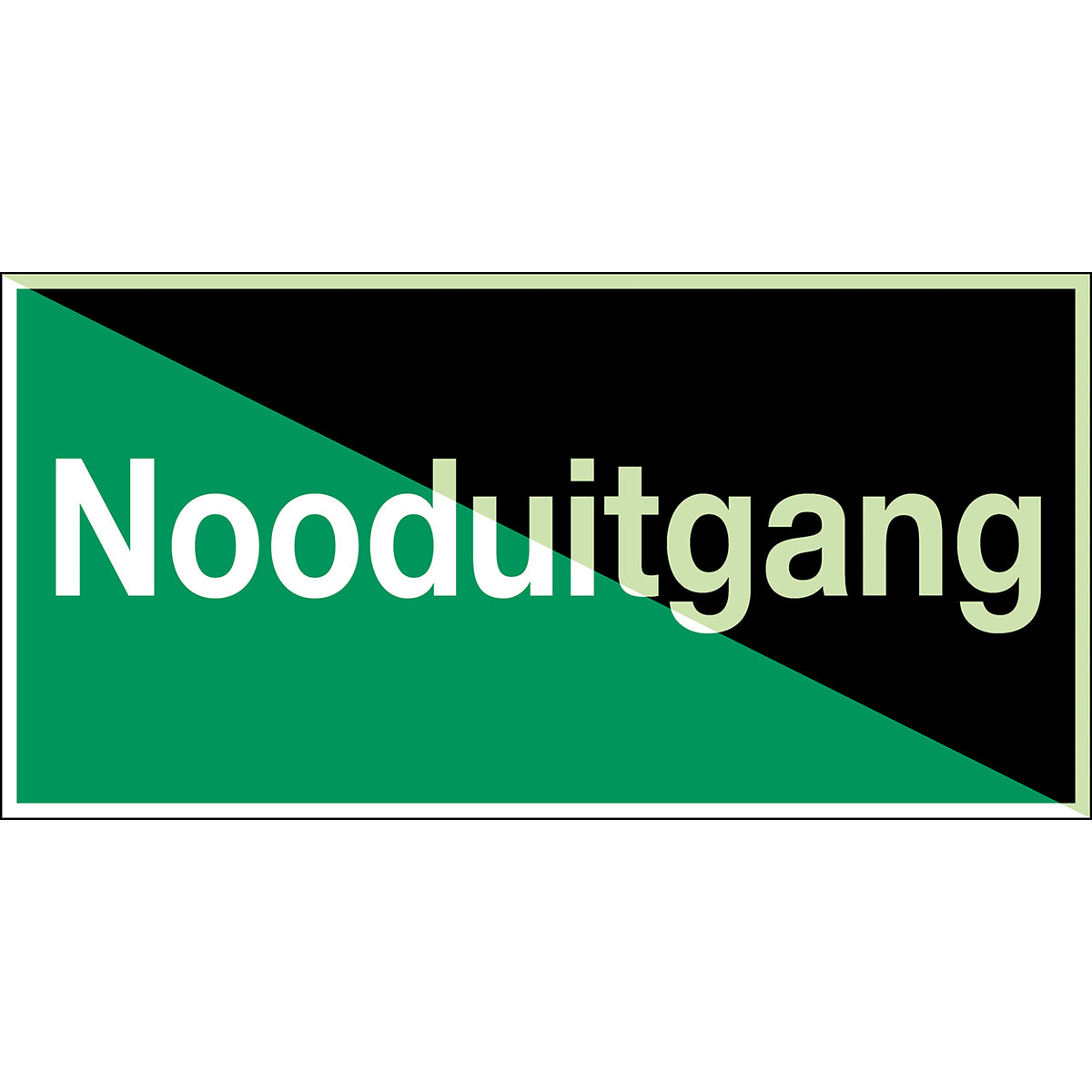 Photoluminescent safety signs