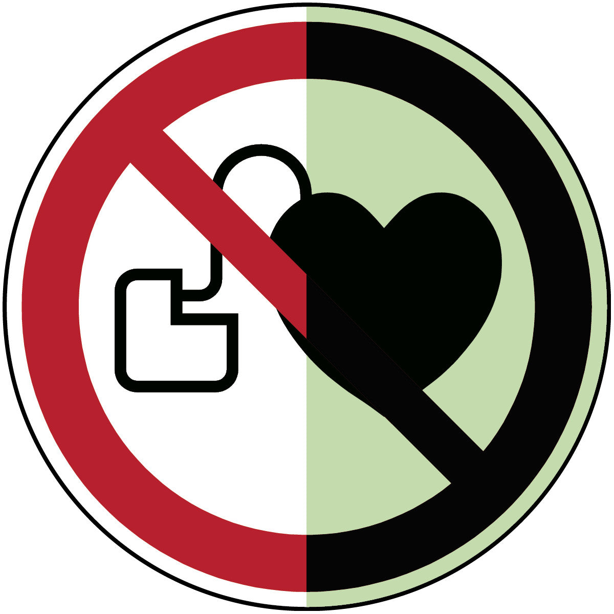 Photoluminescent safety signs