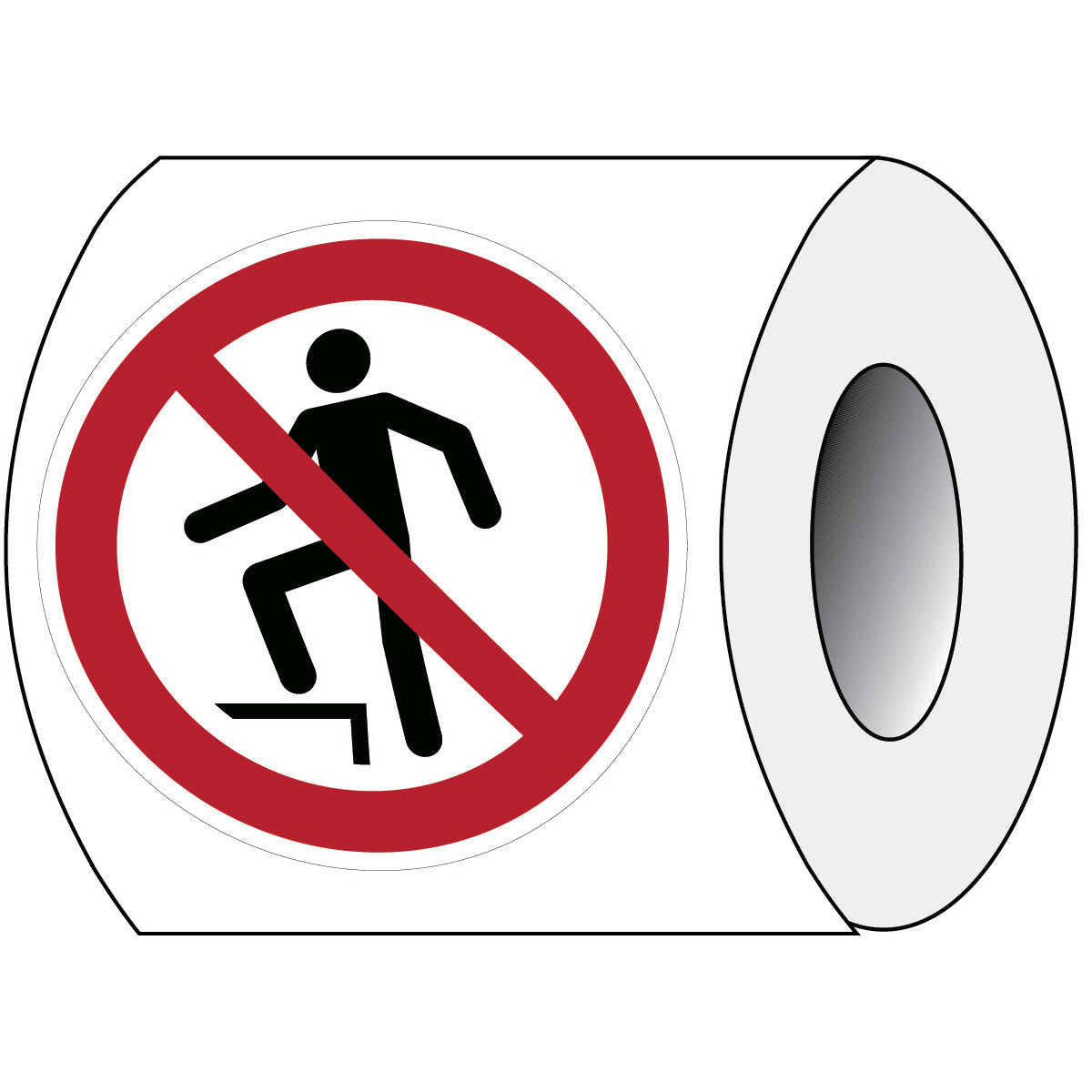 ISO safety sign - No entry