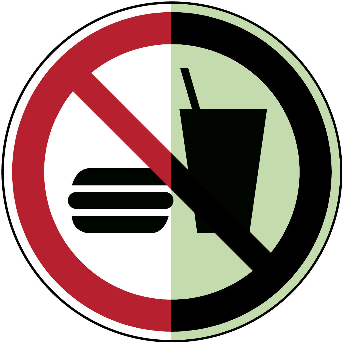 Photoluminescent safety signs