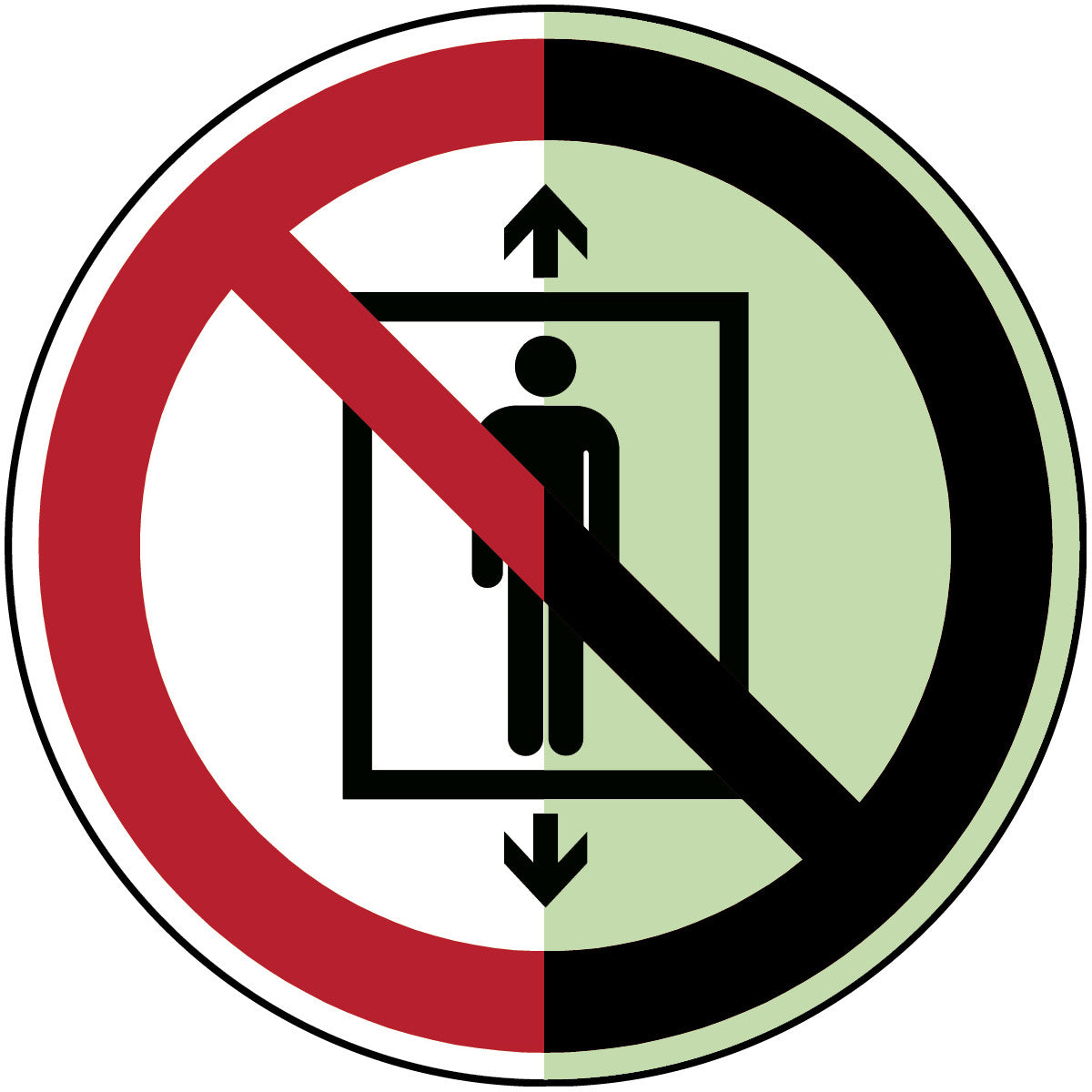 Photoluminescent safety signs