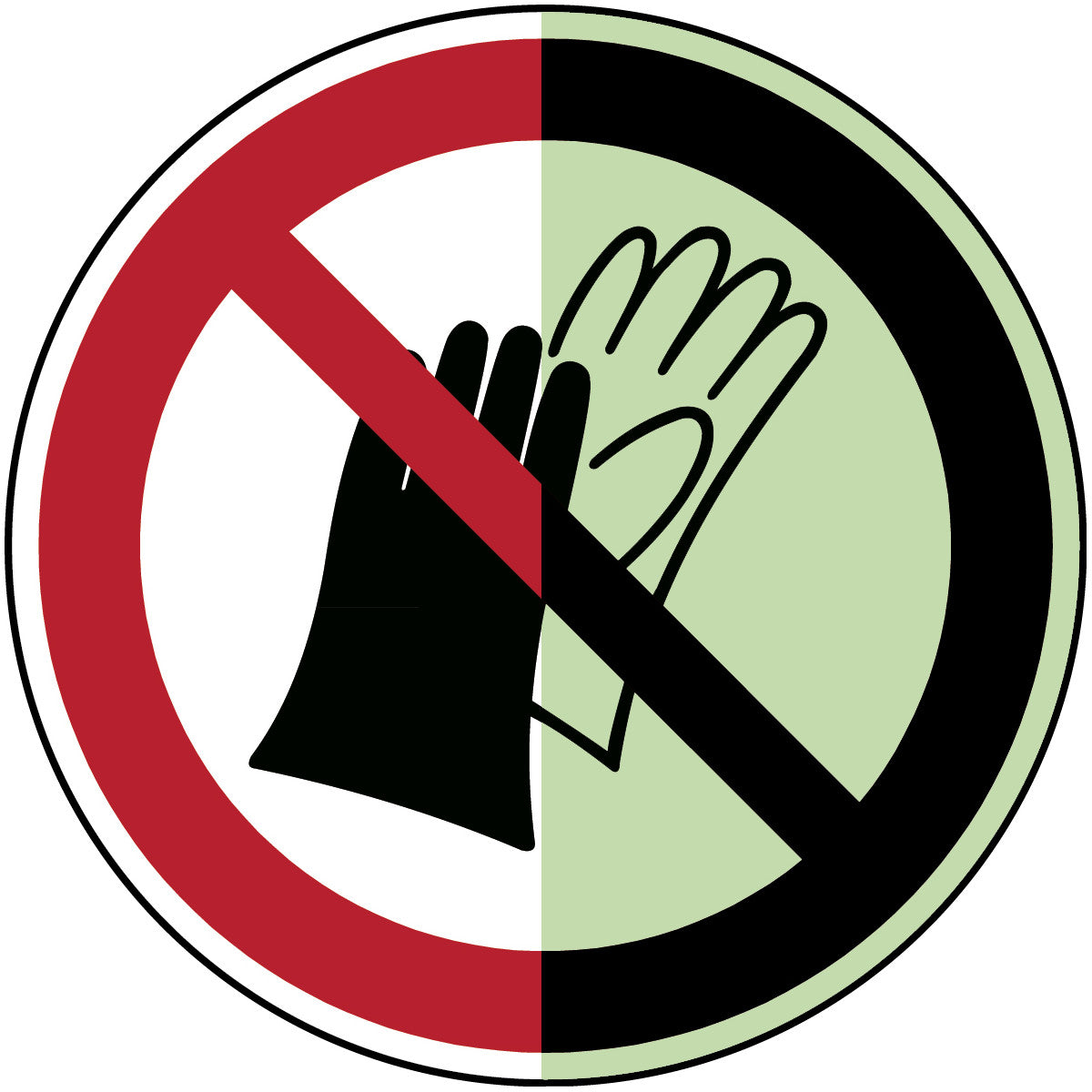 Photoluminescent safety signs