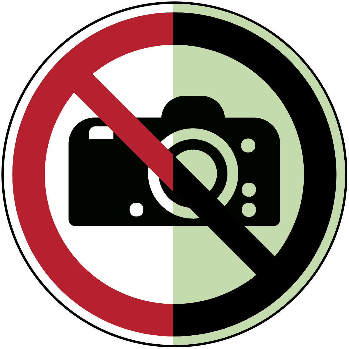 Photoluminescent safety signs