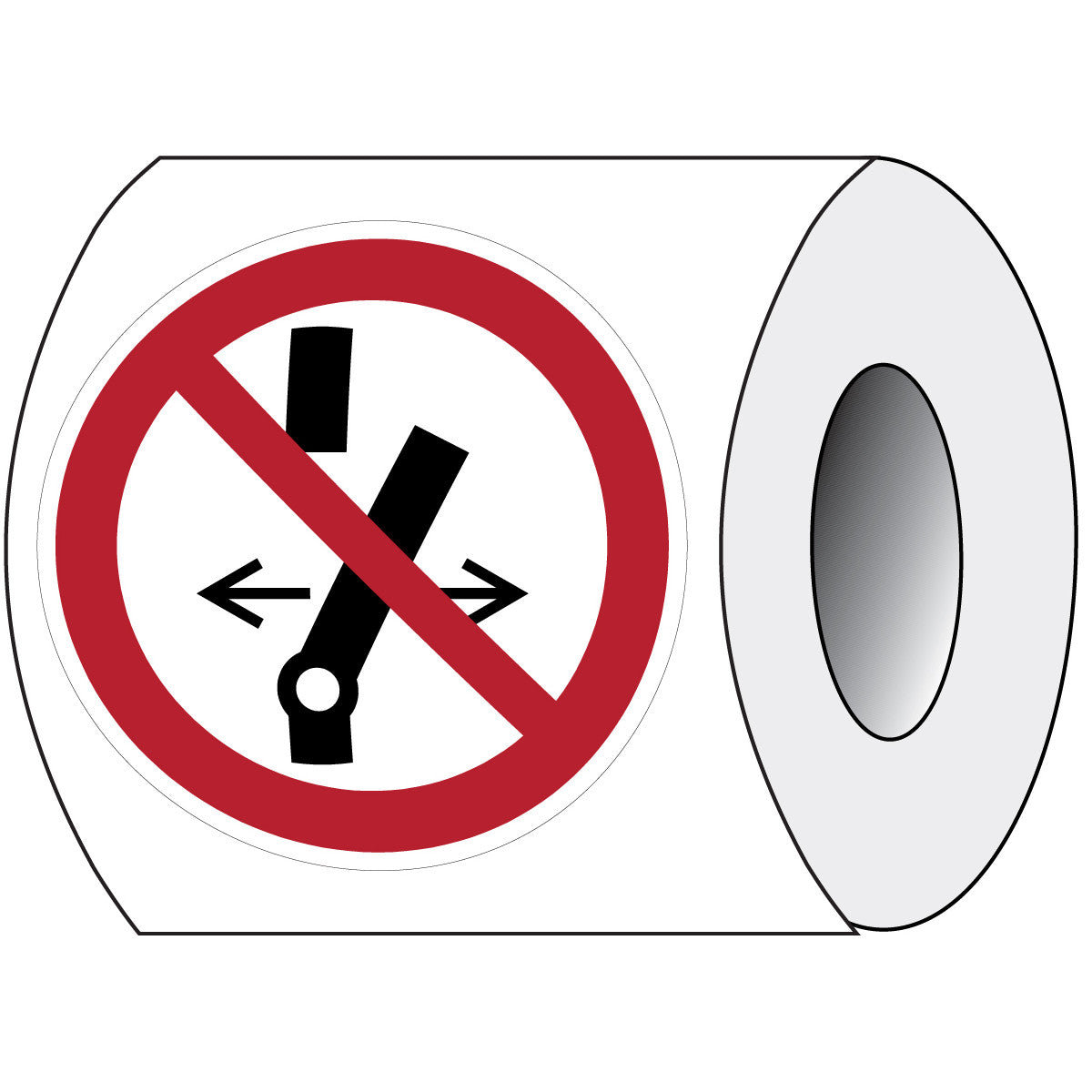 ISO safety sign - Do not switch