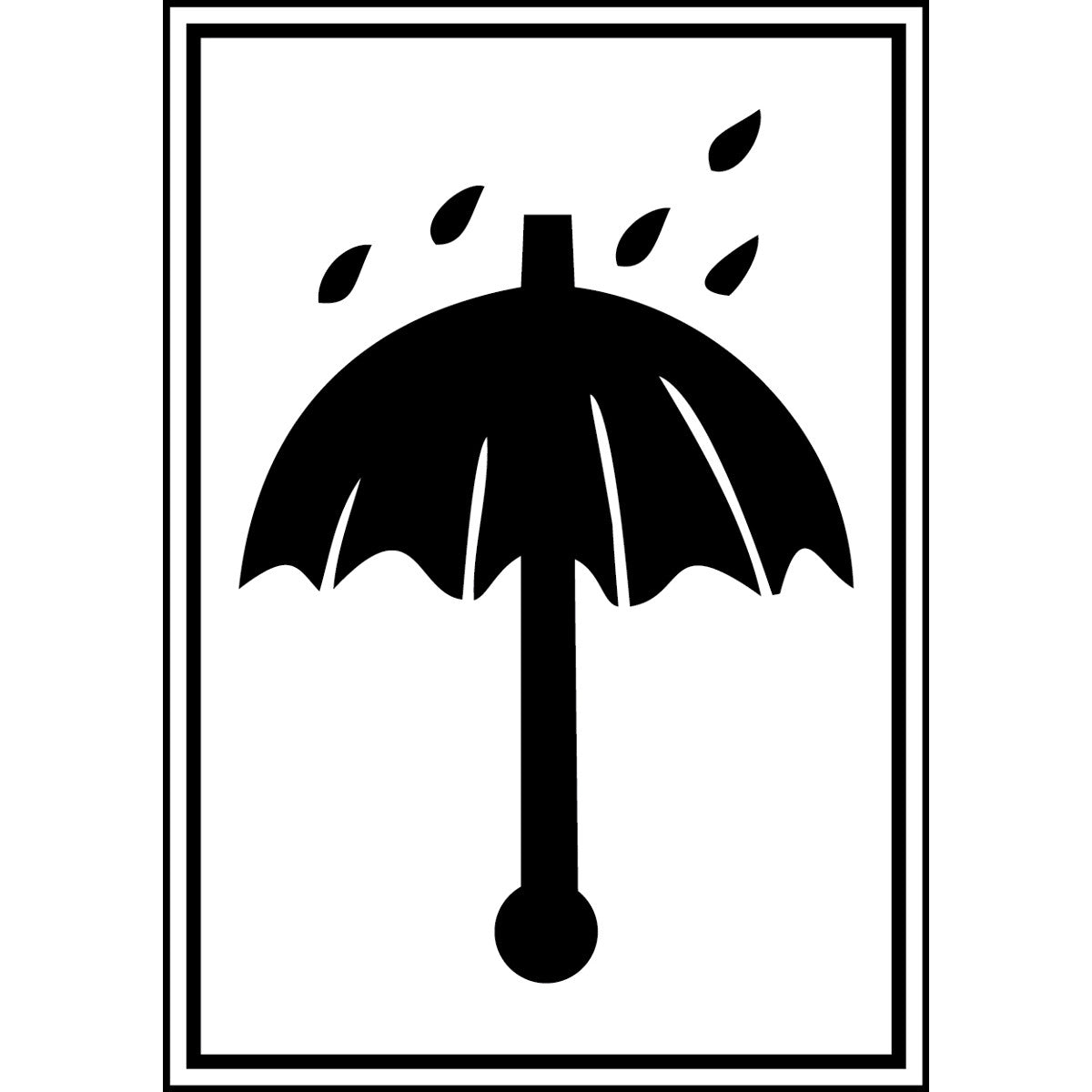 Verpackungsetiketten - Vor Nässe schützen