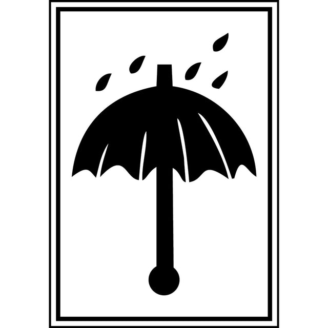 Verpackungsetiketten - Vor Nässe schützen