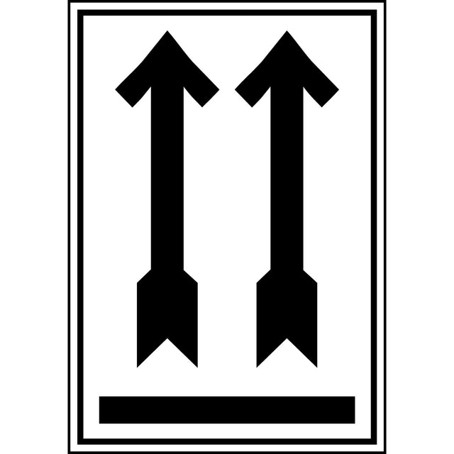 Verpackungsetiketten - Oben