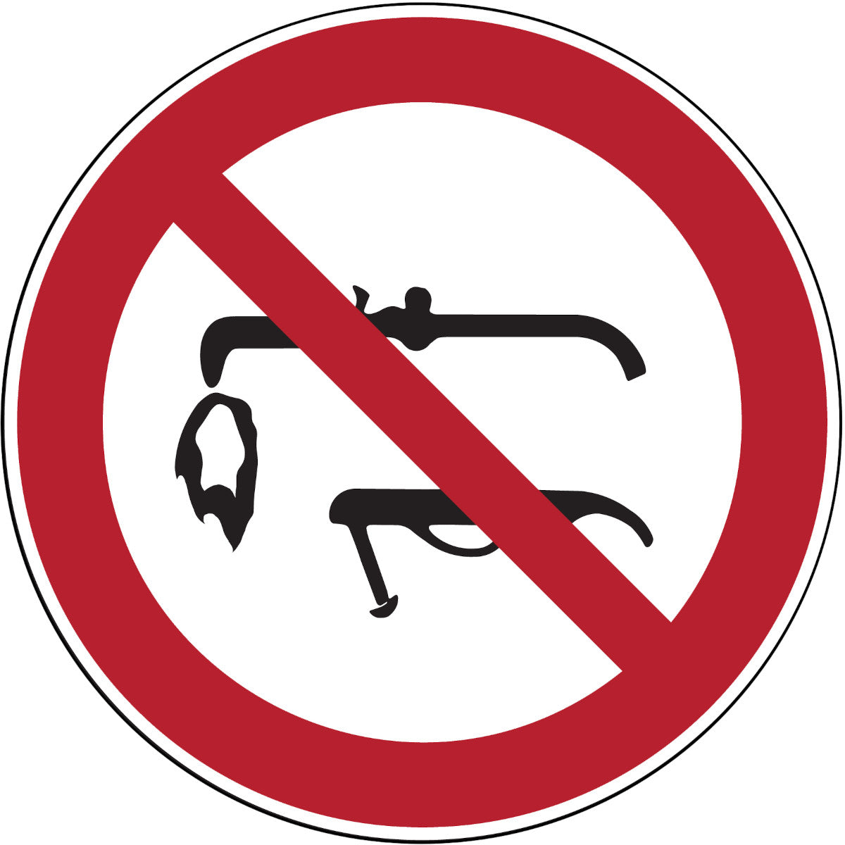 Verbotsschilder - Schweißen verboten