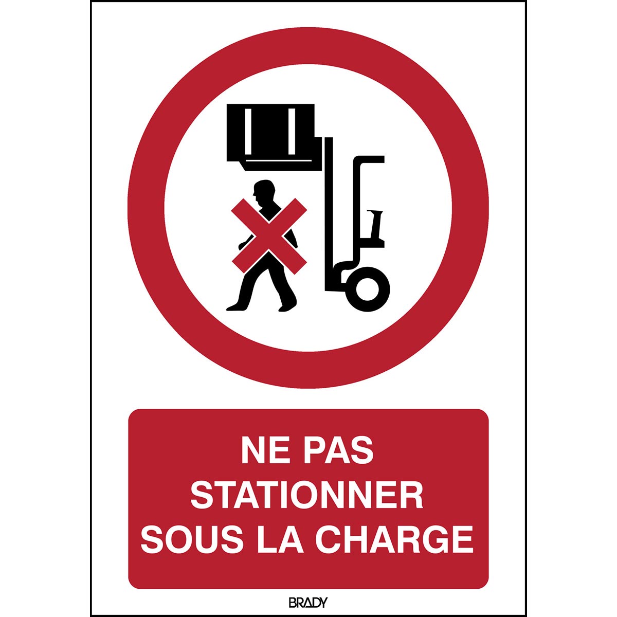 Ne pas stationner sous la charge (produit francophone)