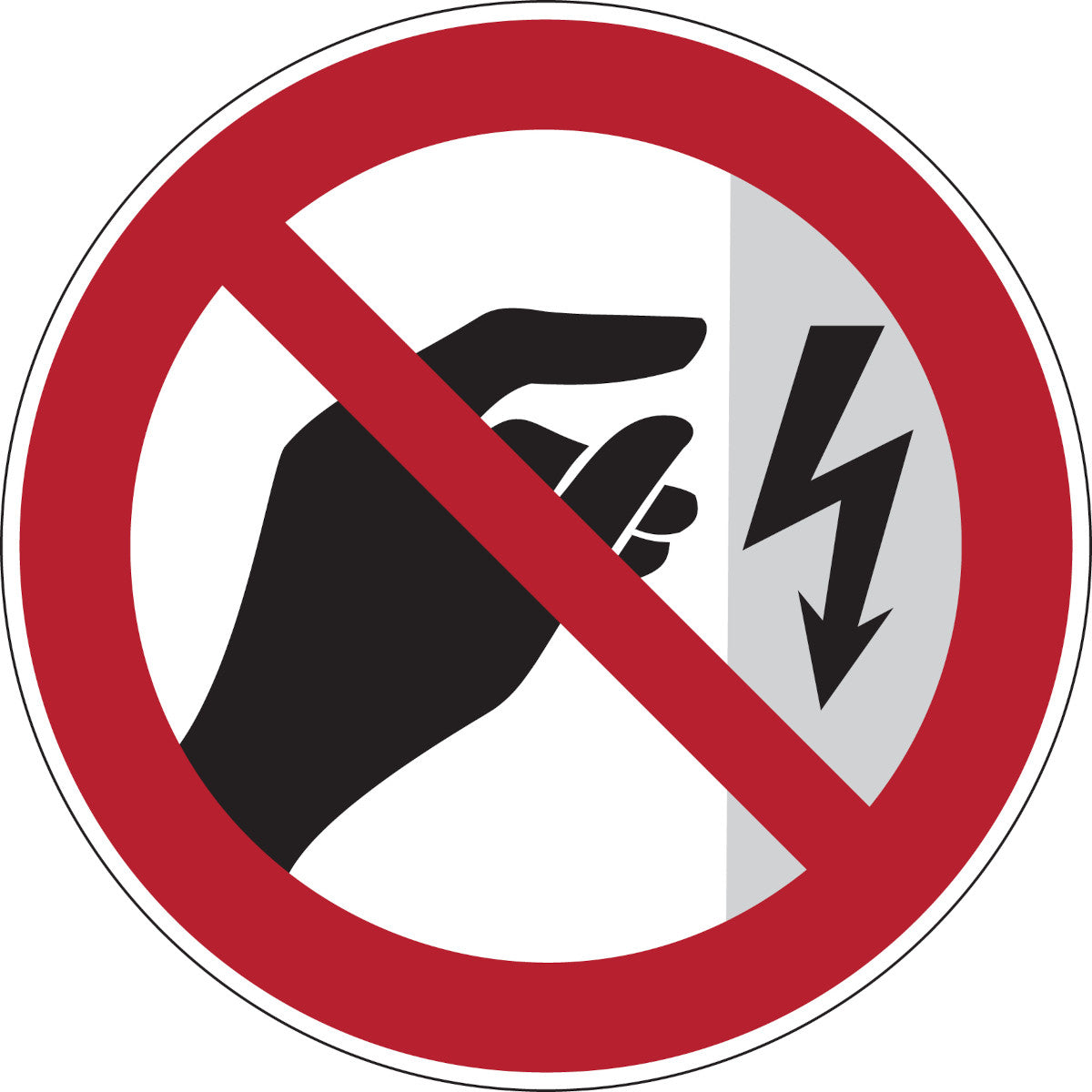 Verbotsschilder - Nicht unter angehobene Last treten