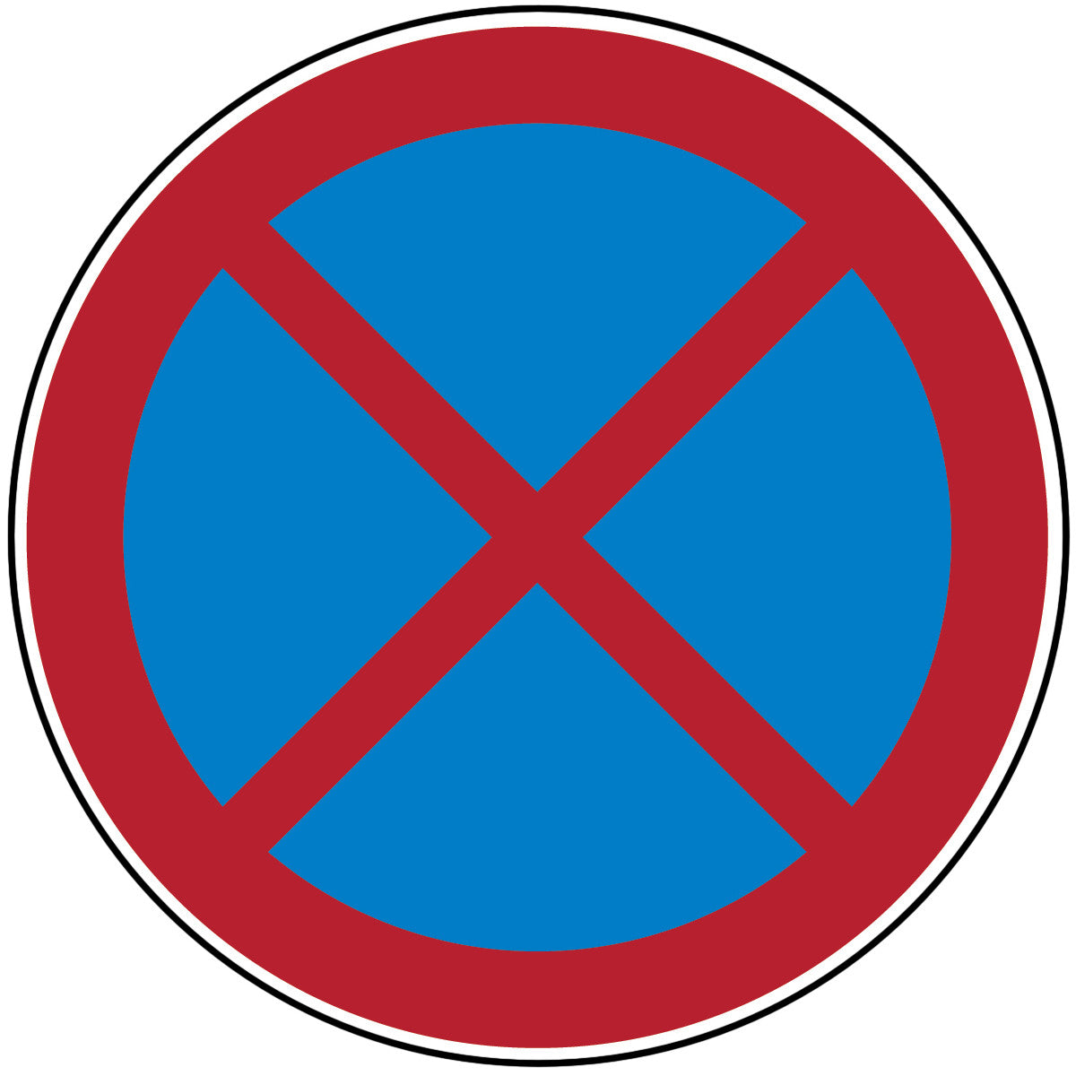 Verbotsschilder - Absolutes Halteverbot