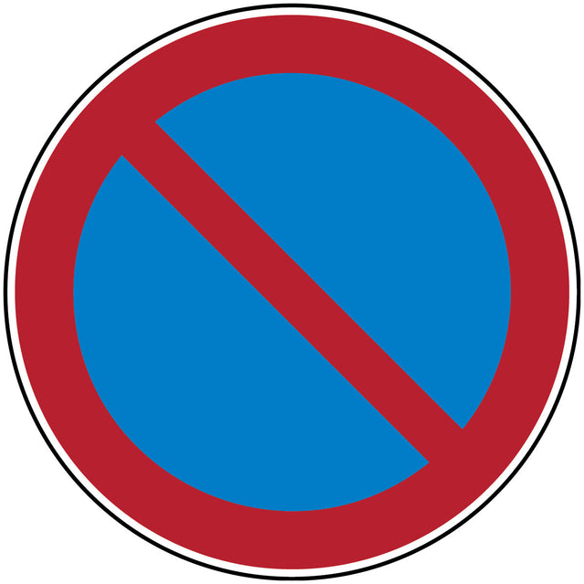 Verbotsschilder - Eingeschränktes Halteverbot