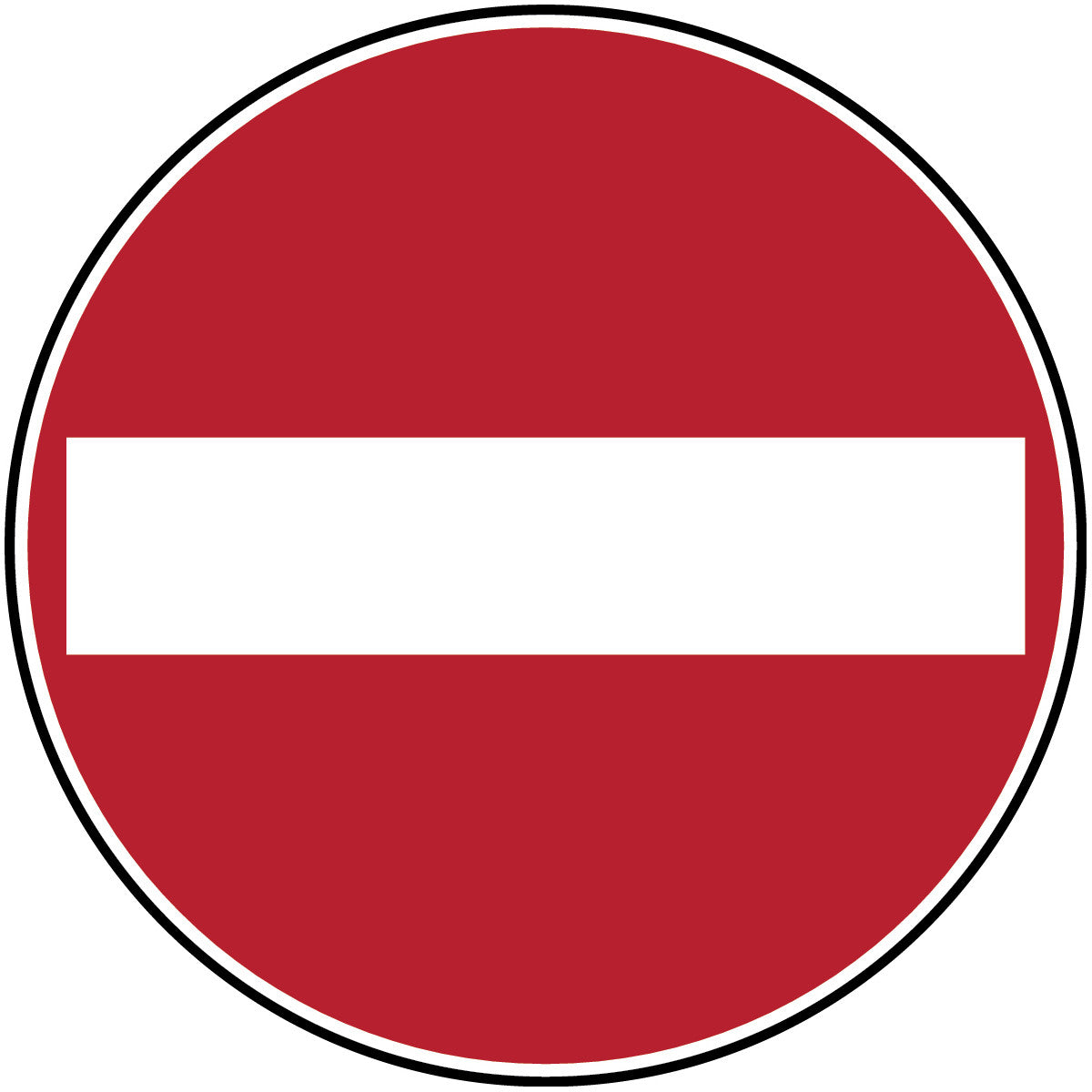 Antirutsch-Bodenmarkierer - Verbotsschilder