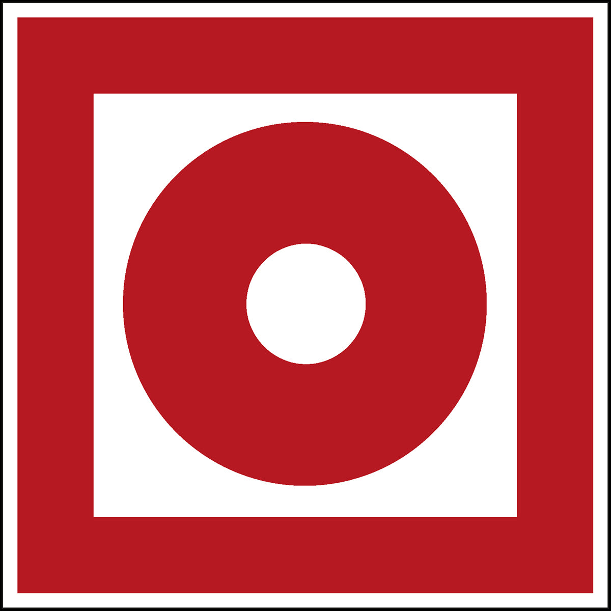 Brandschutzkennzeichnung - Brandmelder, manuell