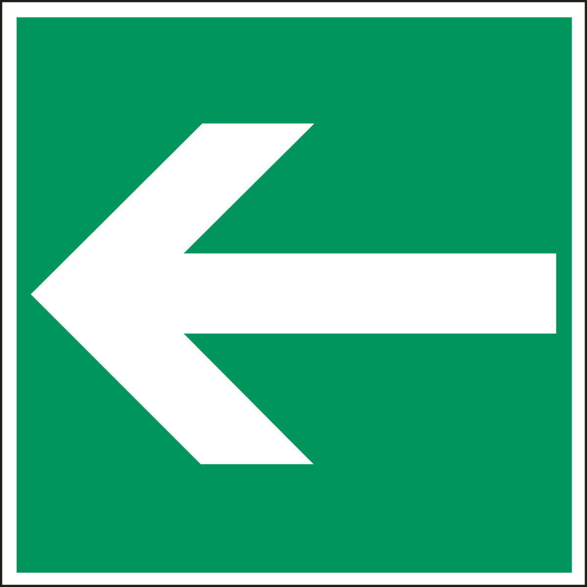 Fluchtwegkennzeichnung - Richtungspfeil