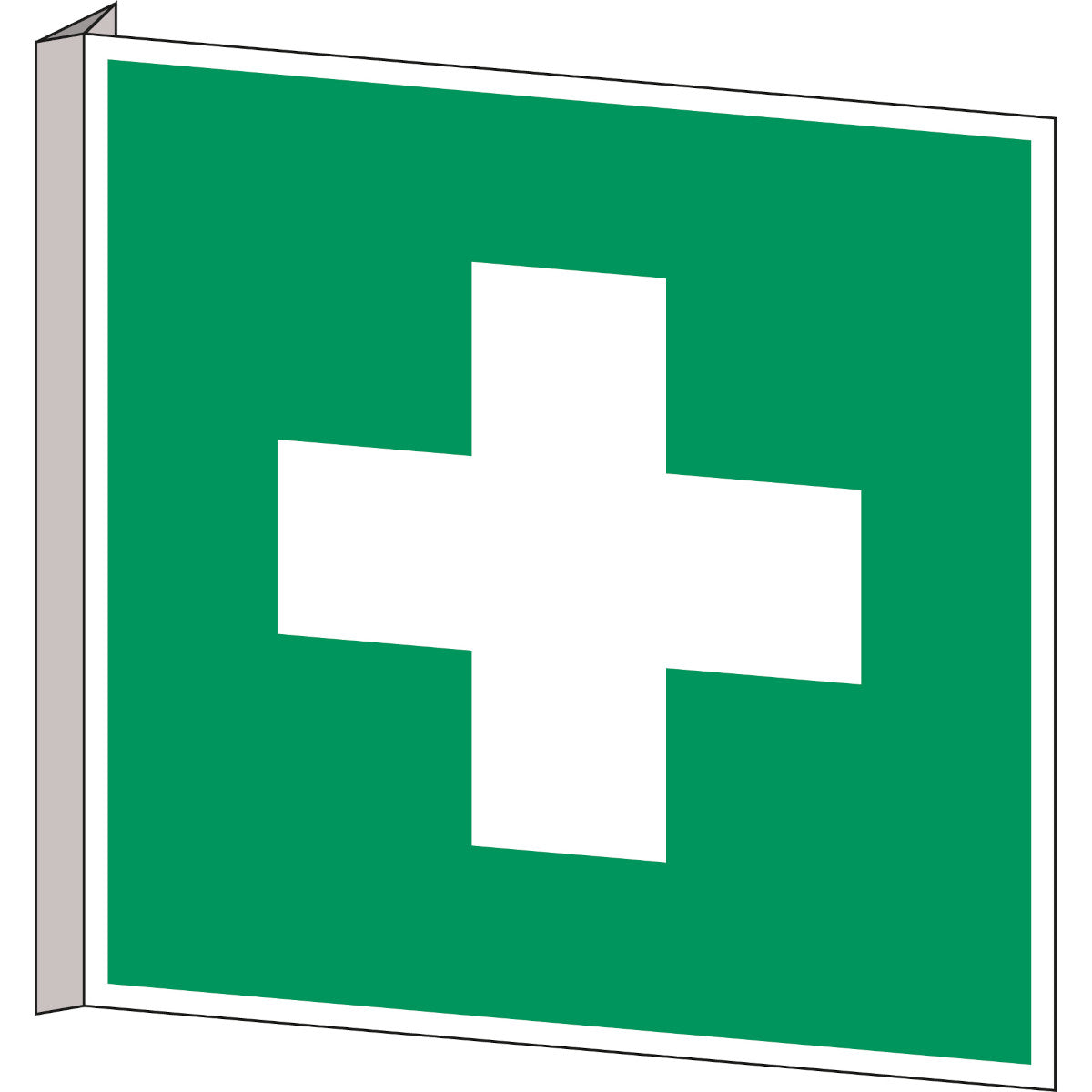 Fahnen- und Winkelschilder - Erste Hilfe