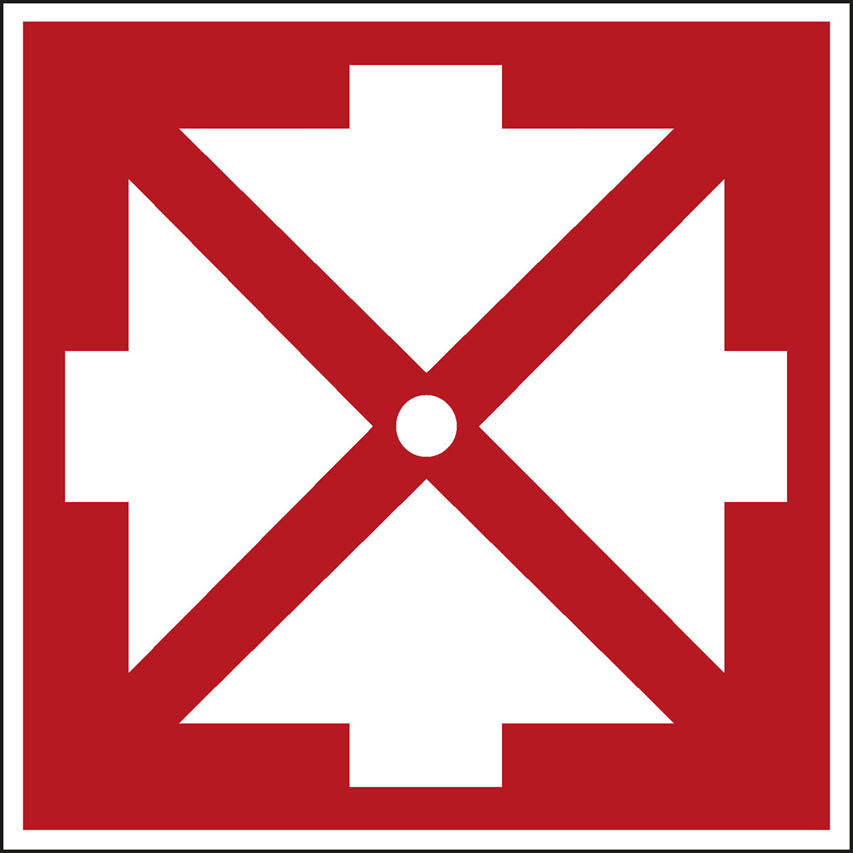 Brandschutzkennzeichnung - Sammelstelle