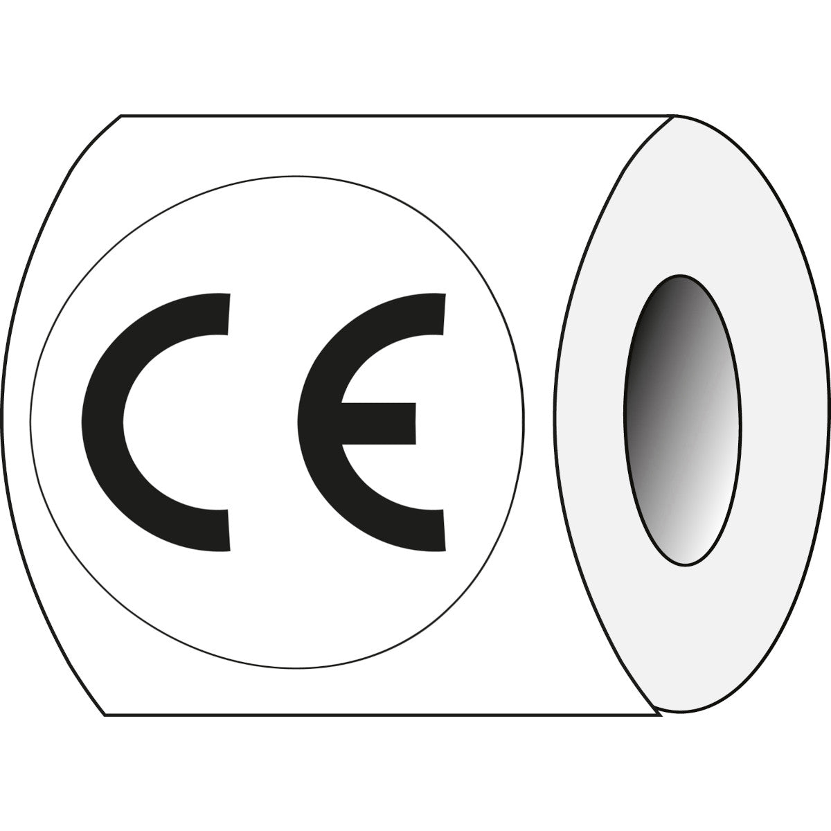 Warnschilder - CE-Logo