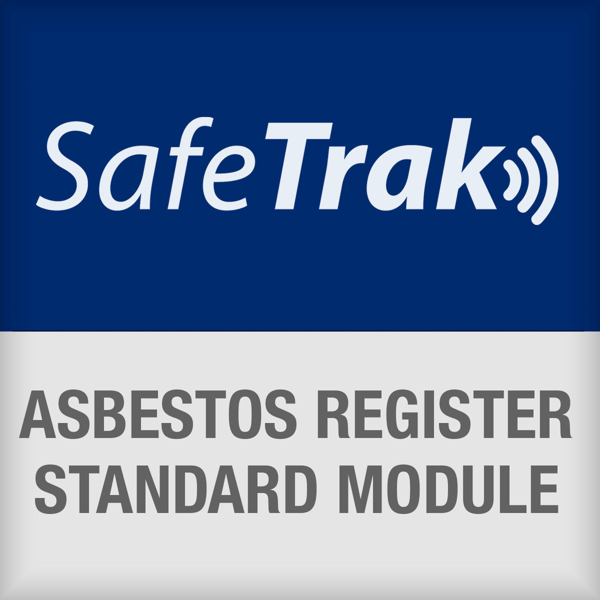 SafeTrak-Standardmodul für Asbestregister