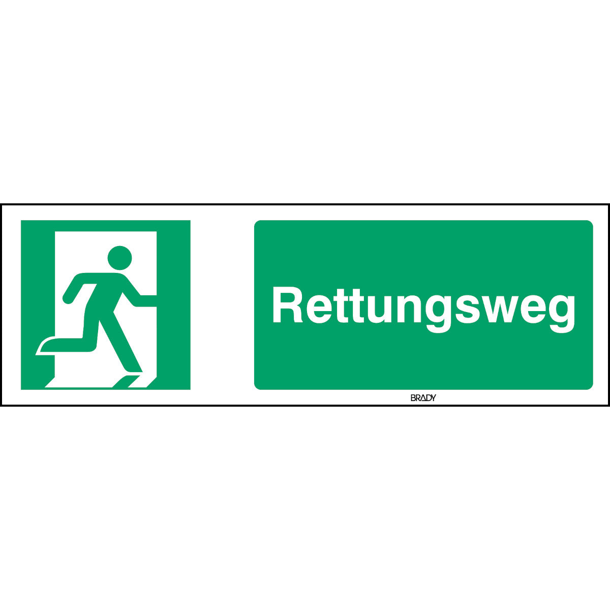 ISO 7010 sign - escape route