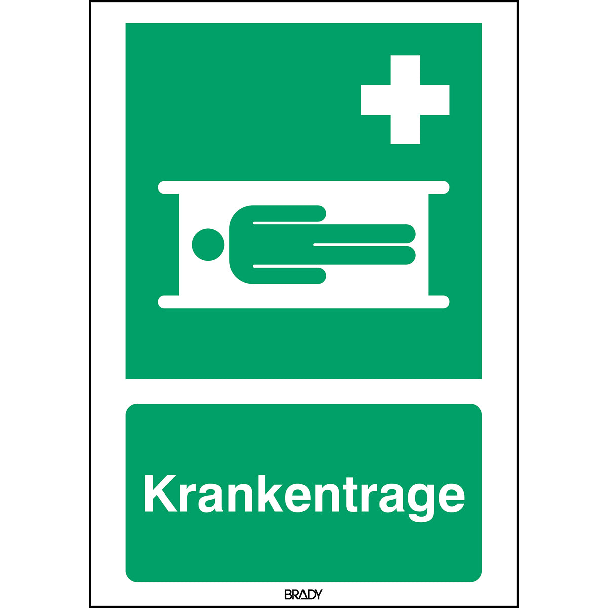 ISO 7010 symbol - stretcher