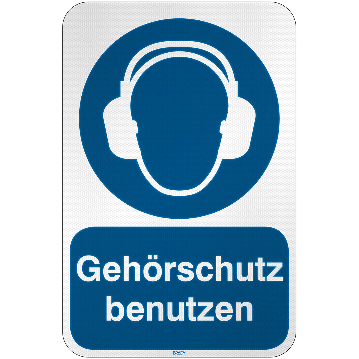 ISO Sicherheitskennzeichnung - Gehörschutz benutzen