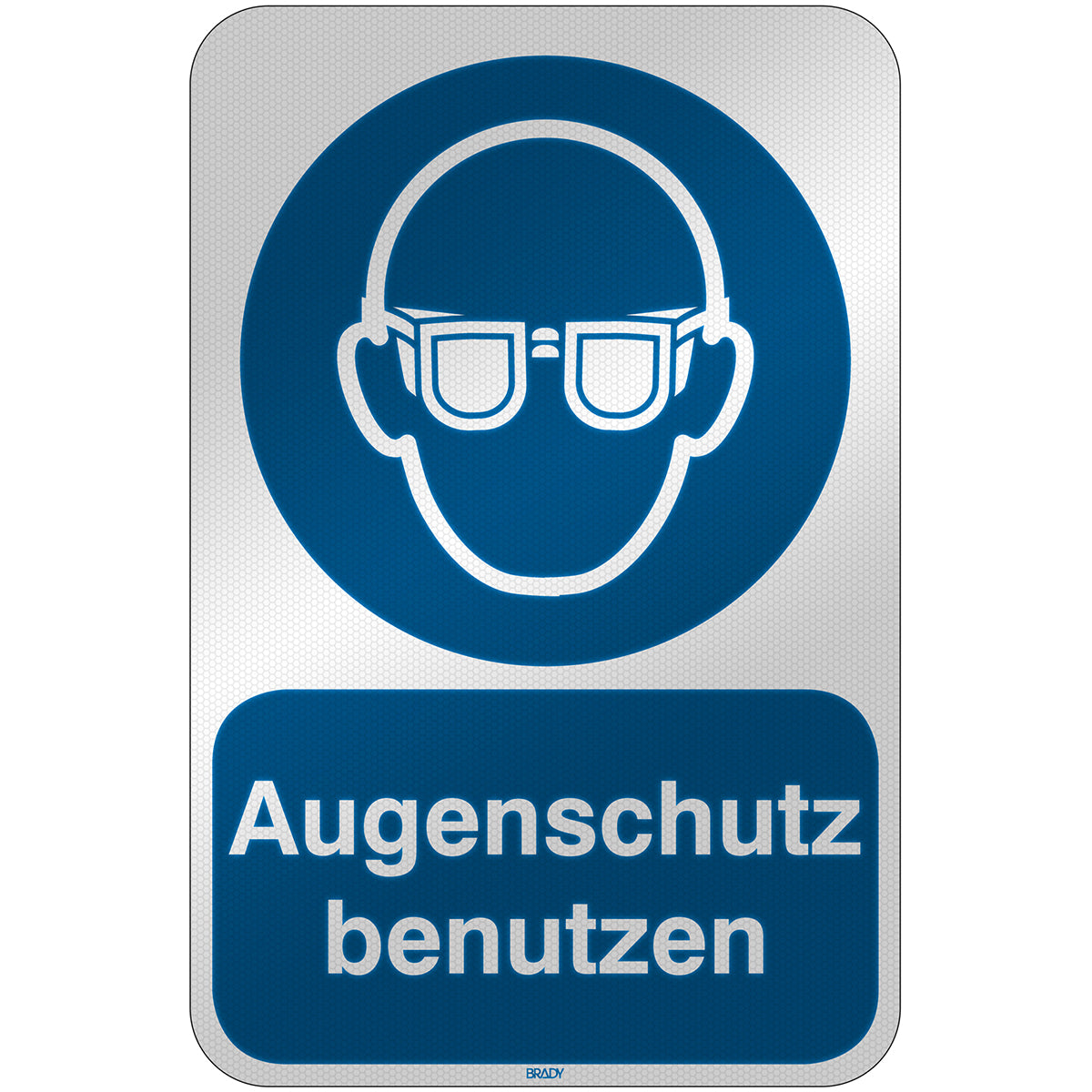 ISO Sicherheitskennzeichnung - Augenschutz benutzen