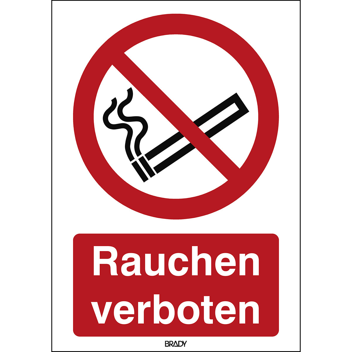 ISO 7010 sign - No smoking
