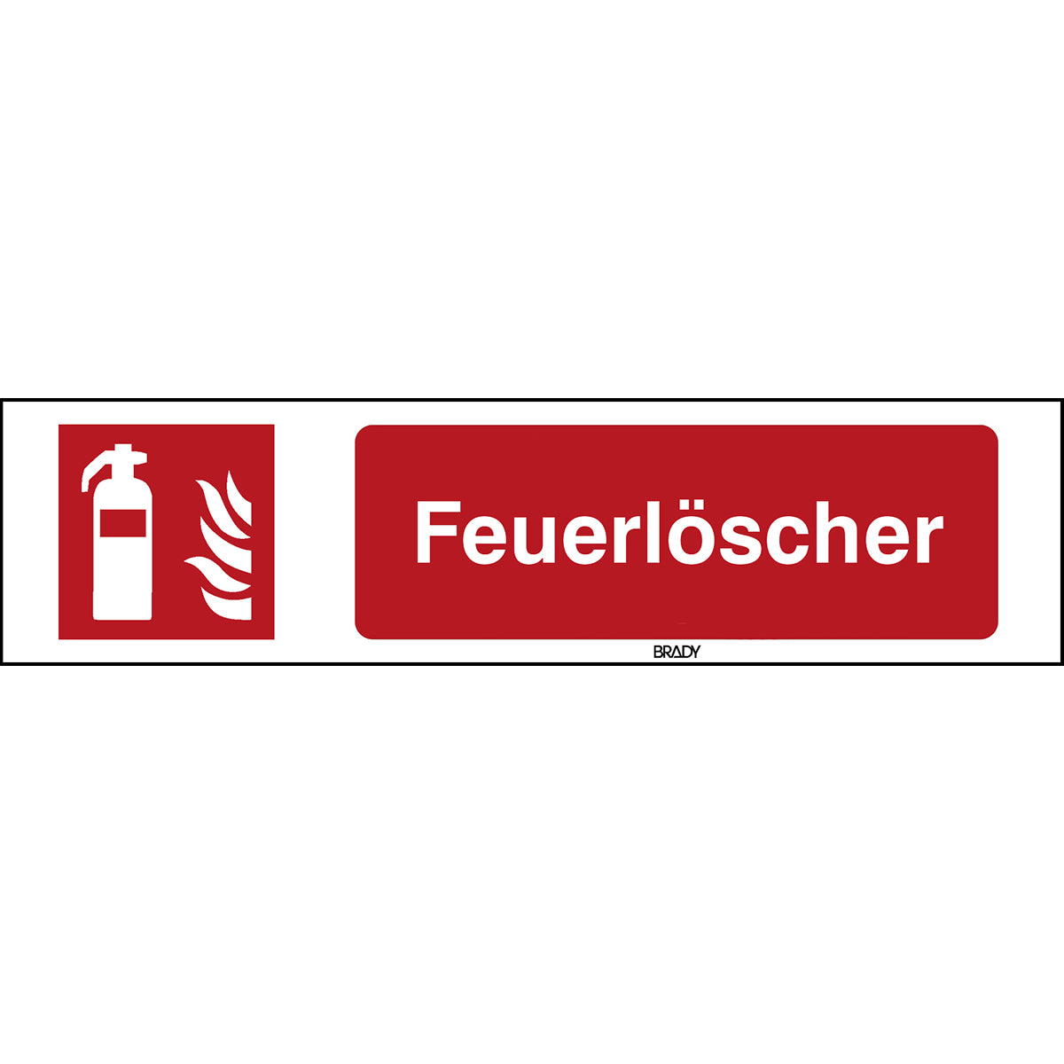 ISO 7010 Zeichen - Feuerlöscher