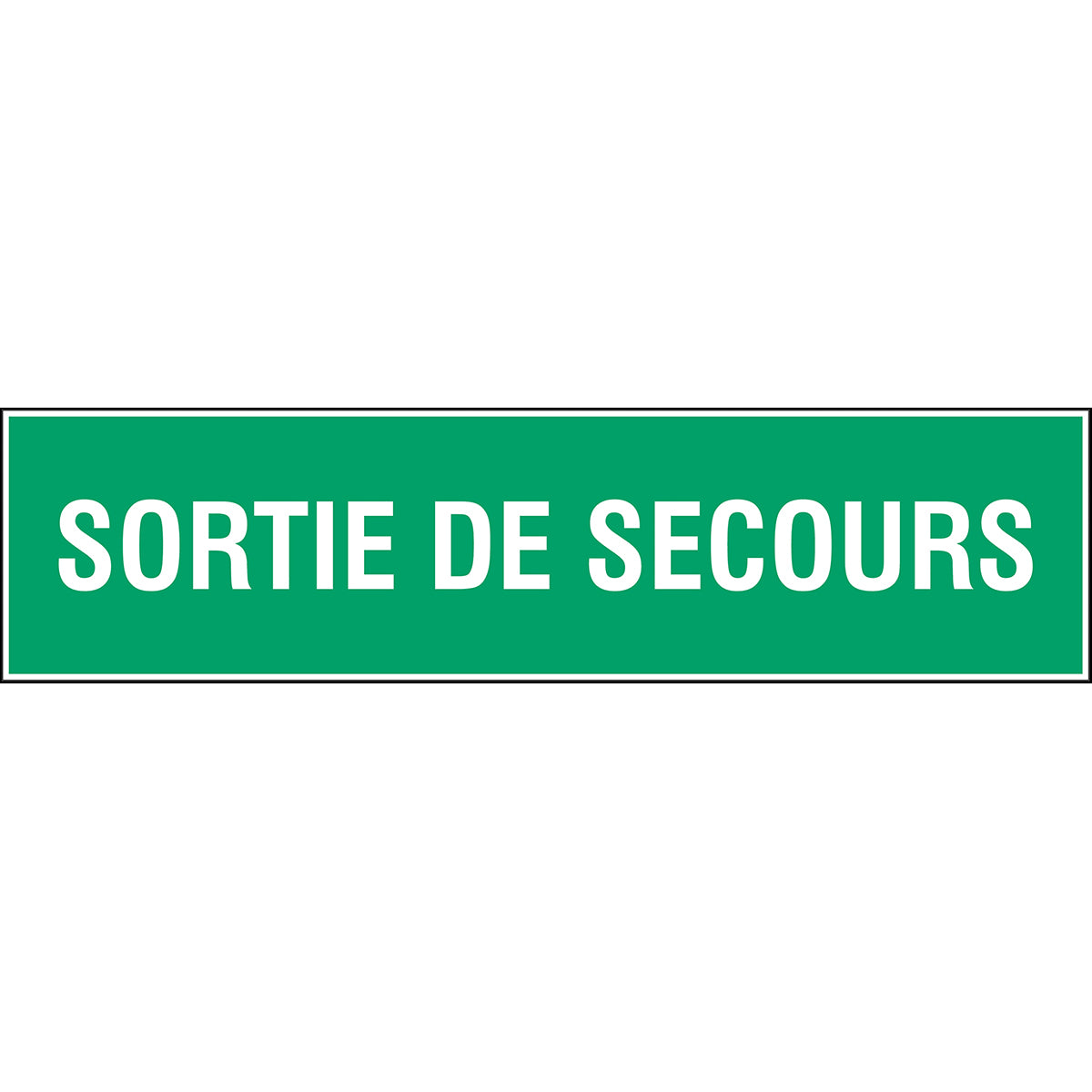 Ausschilderung von Fluchtweg – Notausgang