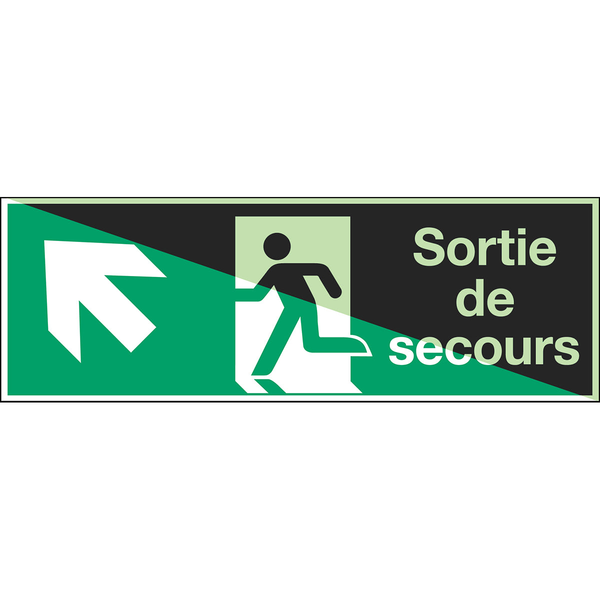 Photoluminescent safety signs