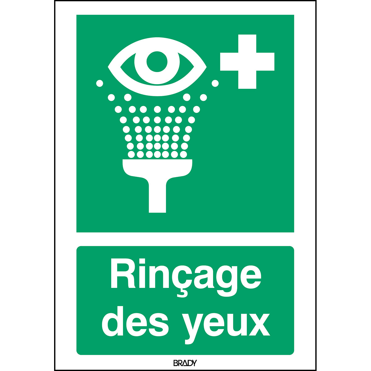 Augenspülstation – ISO 7010