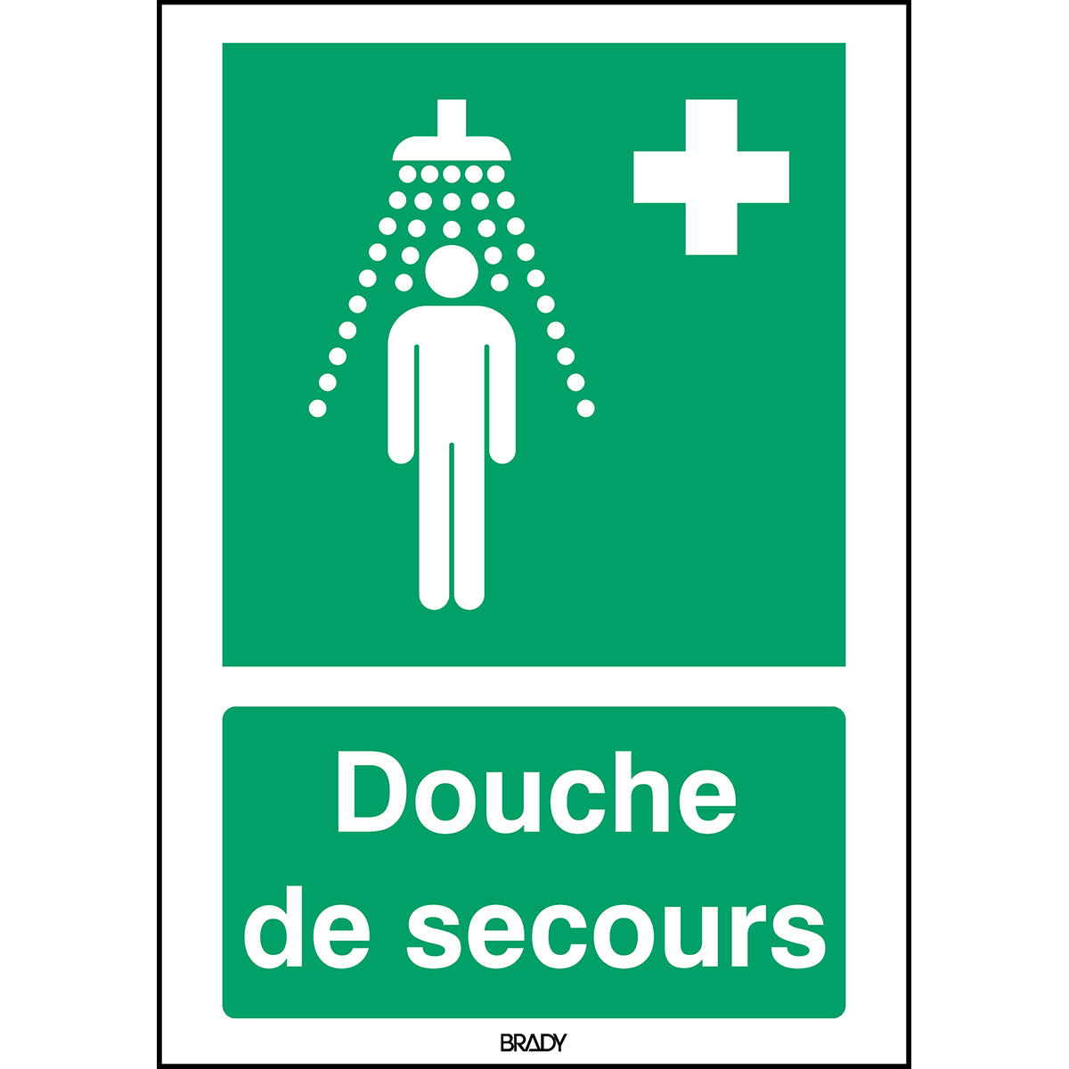 Notdusche – ISO 7010