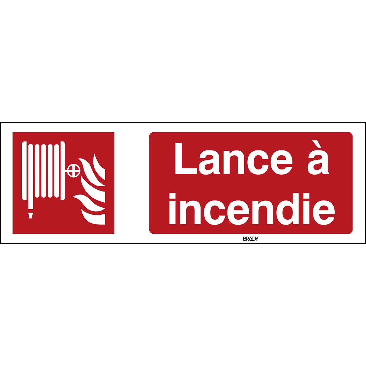 Feuerlöschschlauch – ISO 7010