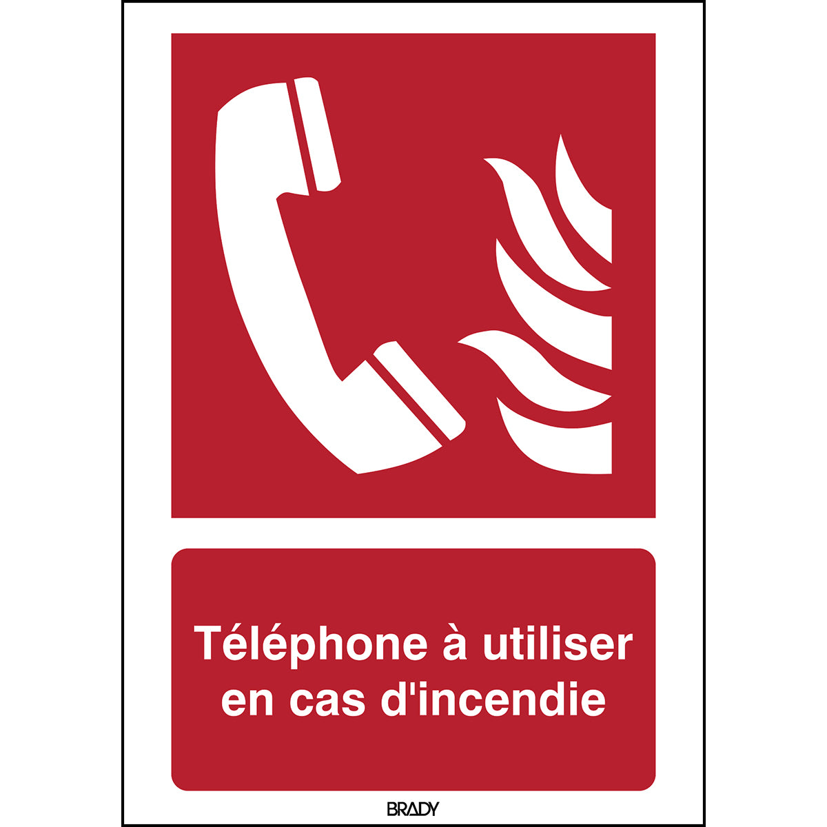 Brandmeldetelefon – ISO 7010